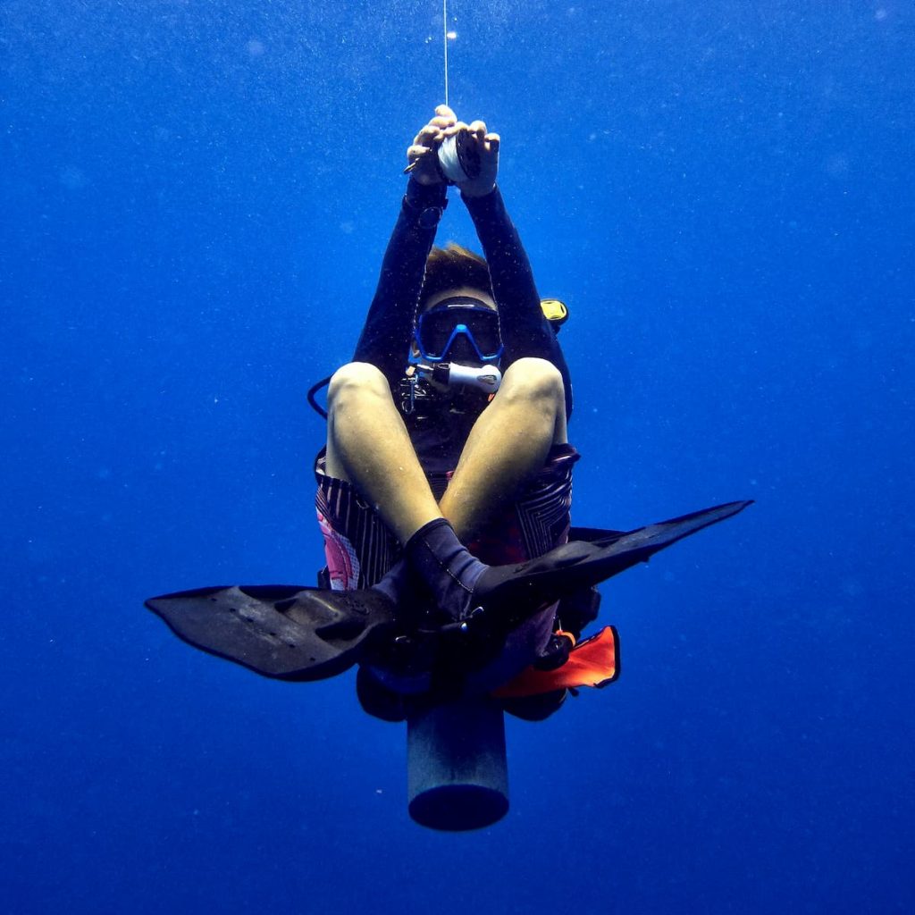 Buoyancy workshop divemaster trainiing