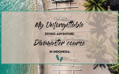 My unforgettable diving adventure. Divemaster course in Indonesia.