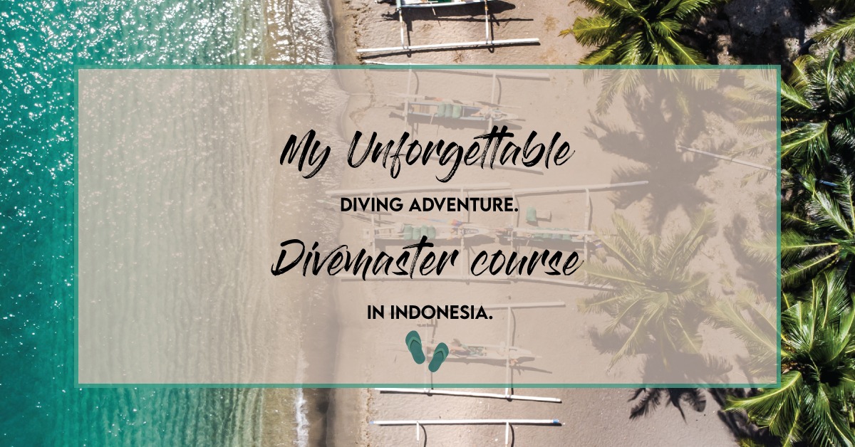 My unforgettable adventure Divemaster course in Indonesia